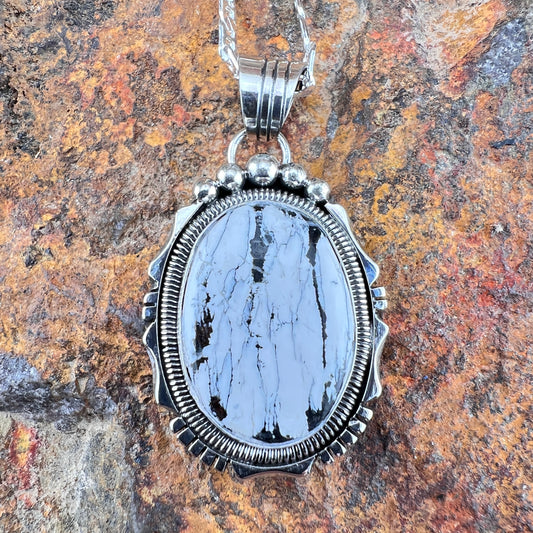 White Buffalo Pendant by Wil Denetdale