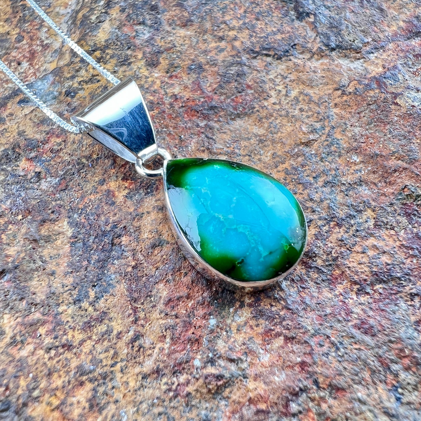 Sonoran Gold & Sterling Pendant by Cathy Webster