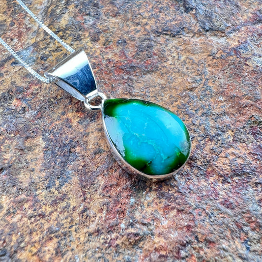 Sonoran Gold & Sterling Pendant by Cathy Webster