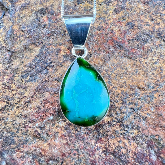 Sonoran Gold & Sterling Pendant by Cathy Webster