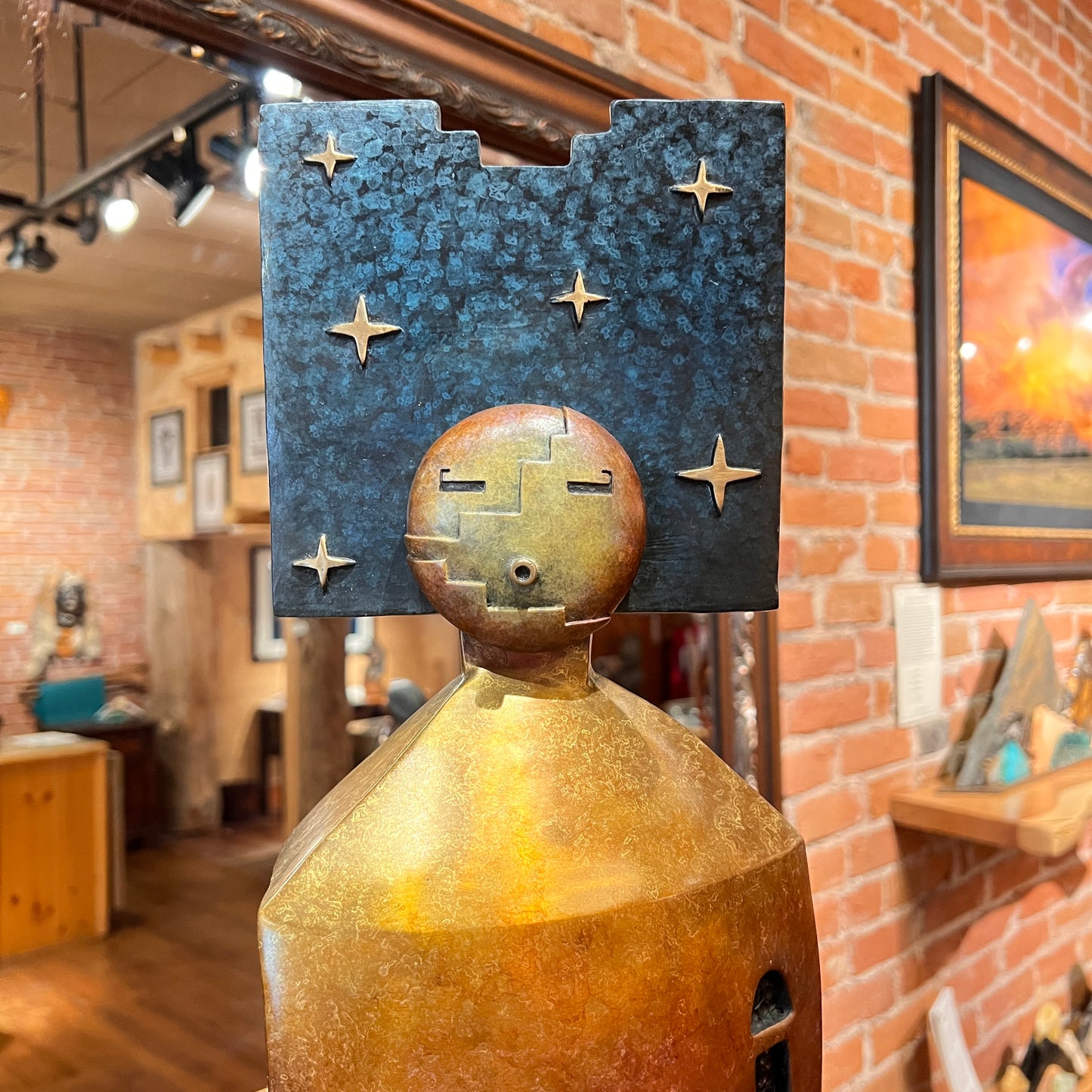 Relationship: The Eternal Journey, Joe Cajero, Jemez Pueblo, Native American Sculptor
