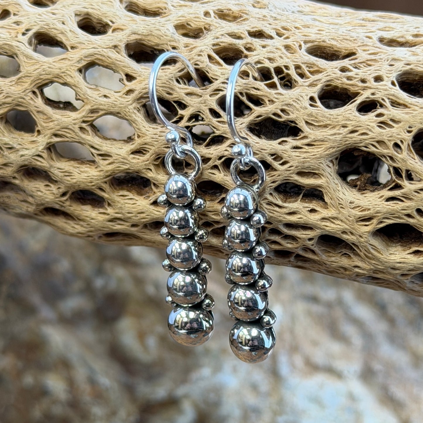 Sterling Silver Earrings by Artie Yellowhorse