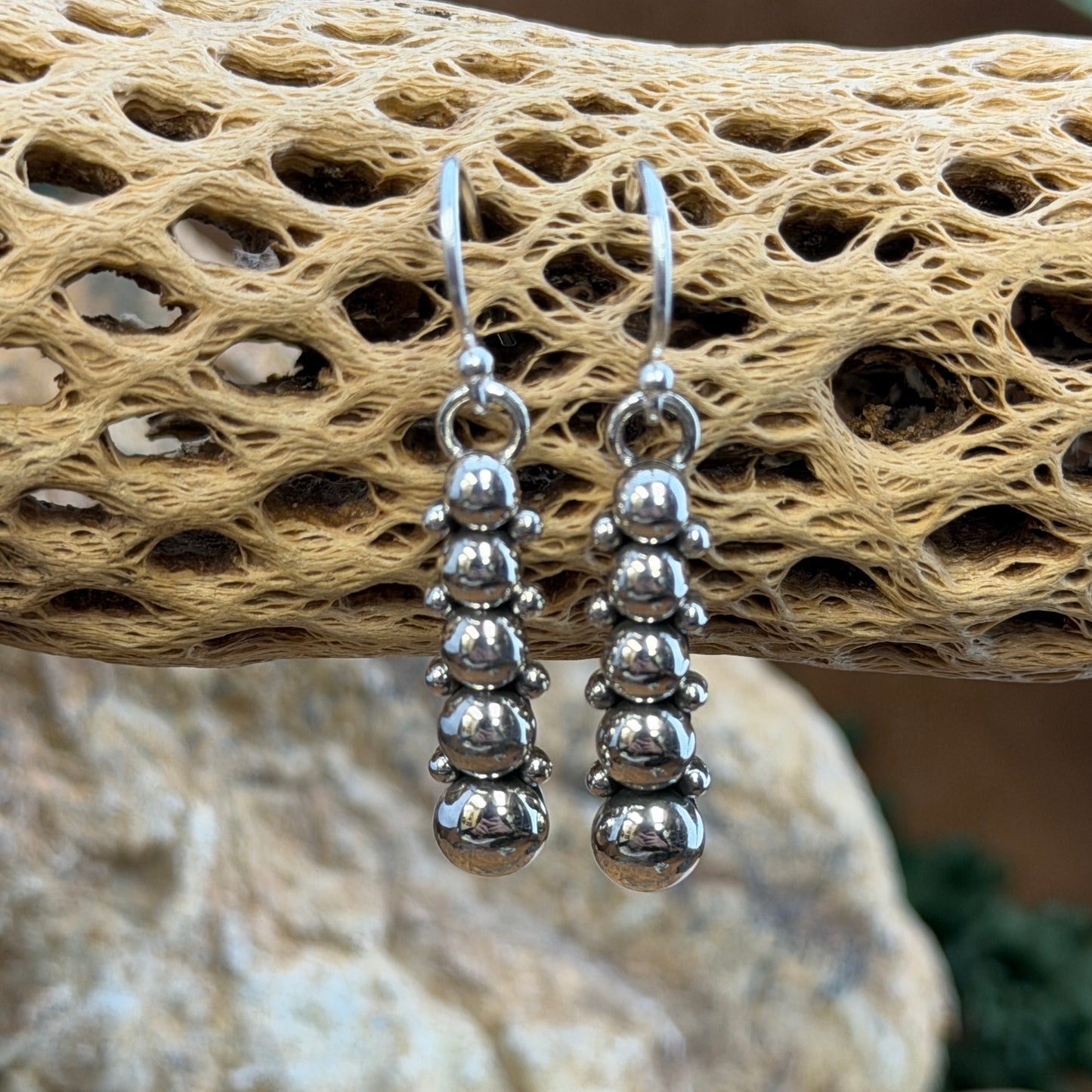 Sterling Silver Earrings by Artie Yellowhorse