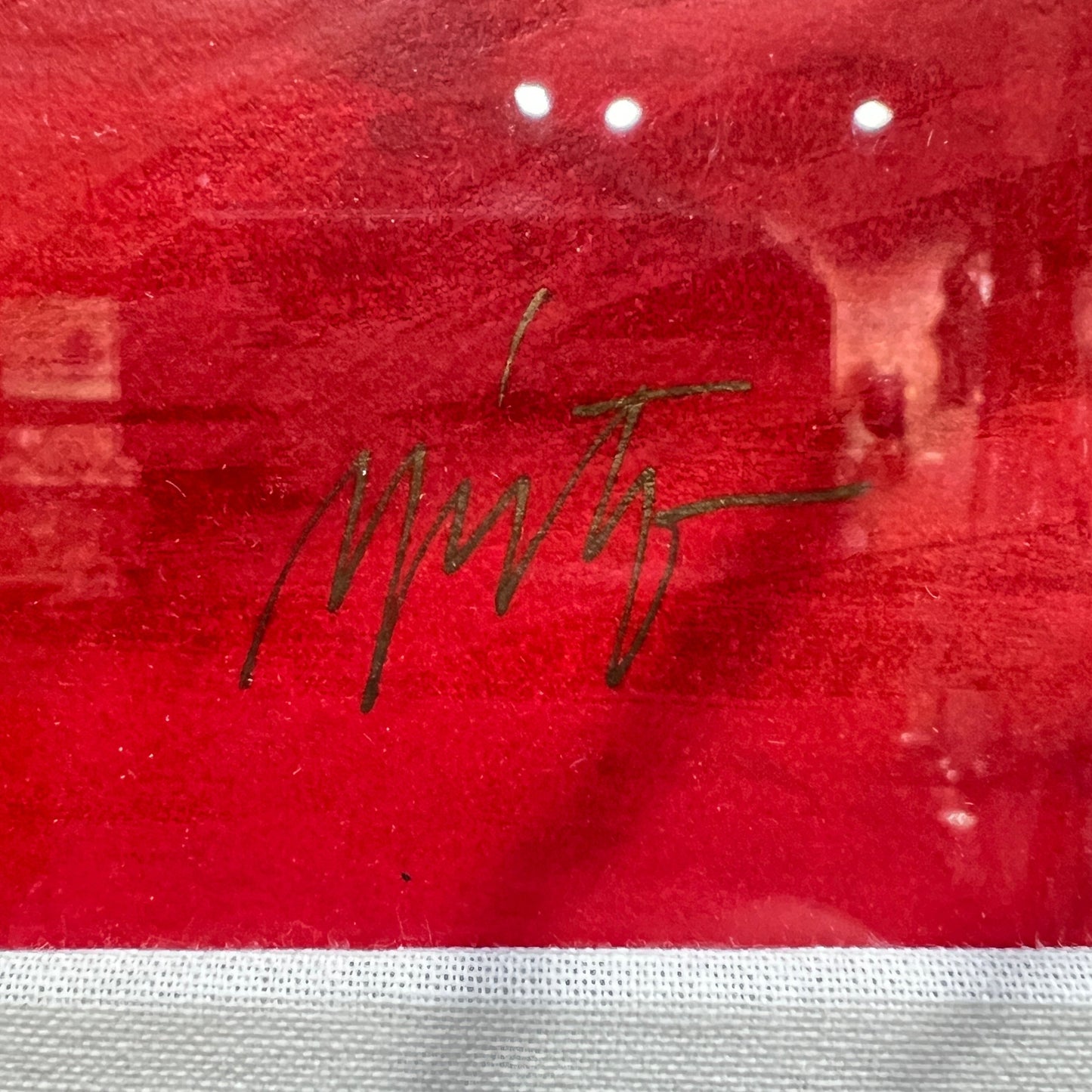 'Ponca Chief' hand-signed serigraph by John Nieto - Estate