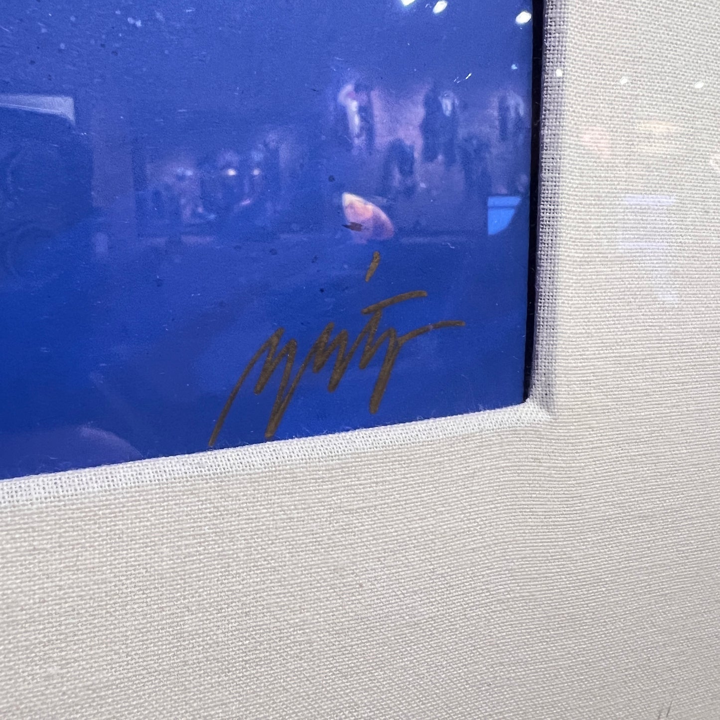 'Wolf Medicine #2' hand-signed serigraph by John Nieto - Estate