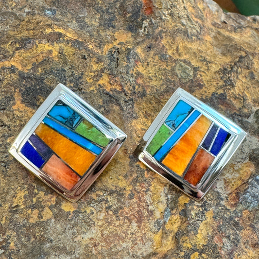 David Rosales Indian Summer Sterling Silver Earrings