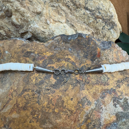 Zuni Multi-Stone Fetish Necklace with Turquoise Bear Pendant - Estate