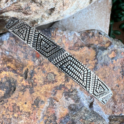 Sterling Silver Cuff Bracelet by Elgin Tom