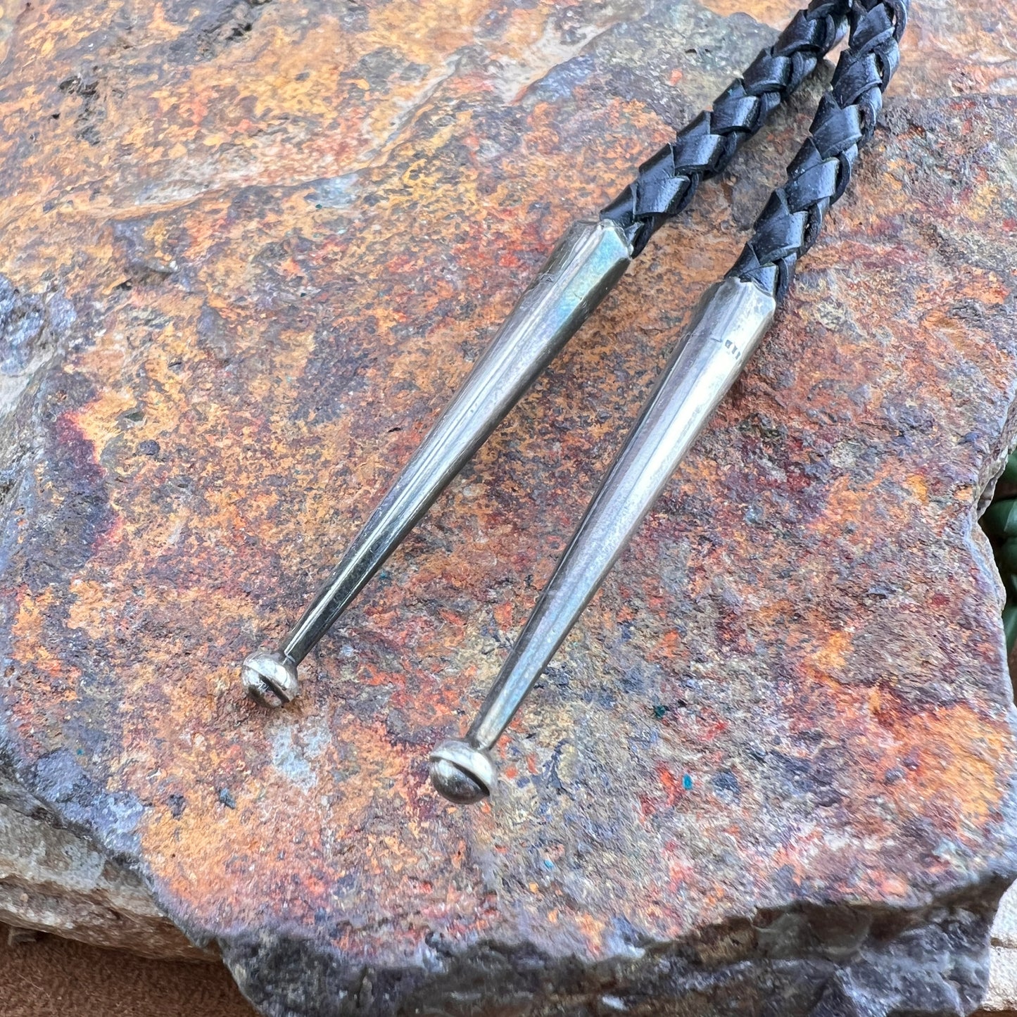 Vintage Sun Face Bolo Tie — Estate