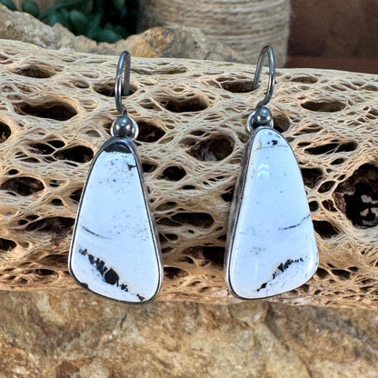 White Buffalo Multi Stone Sterling Silver Necklace w/ Earrings by Bernyse Chavez