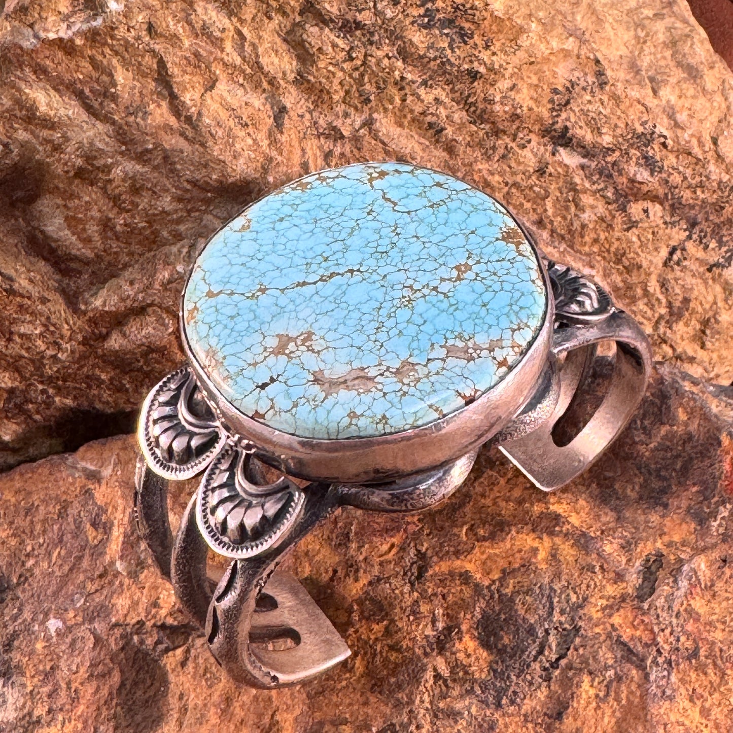 Vintage - #8 Turquoise Cuff Bracelet – Estate