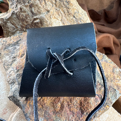 Turquoise & Coral Navajo Leather Cuff Bracelet – Estate