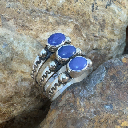 Lapis Lazuli Sterling Silver Ring by Ray Coriz