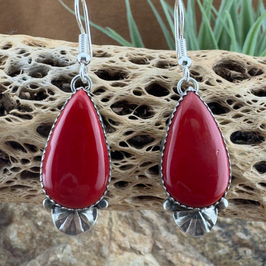 Rosarita Teardrop Earrings by Mary Tso