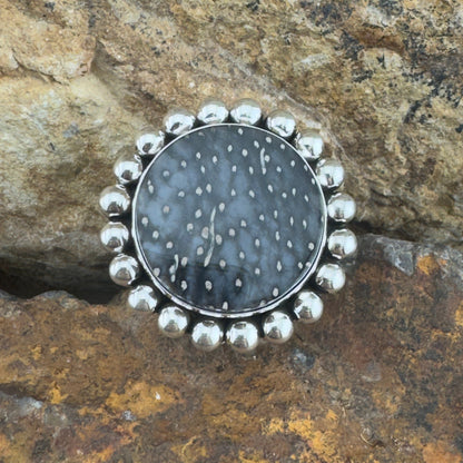 Palm Wood Ring by Artie Yellowhorse