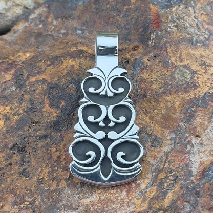 David Rosales Silver Country Sterling Silver Pendant