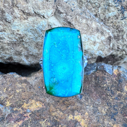 Sonoran Mountain Campitos Sterling Silver Ring by Kathy Webster