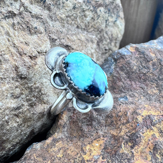 Variscite Ring by Mary Tso