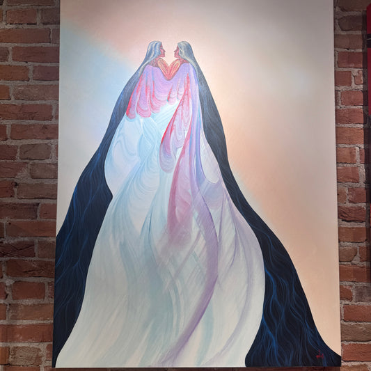 'When Two Hearts Become One' by Bill Rabbit - Original