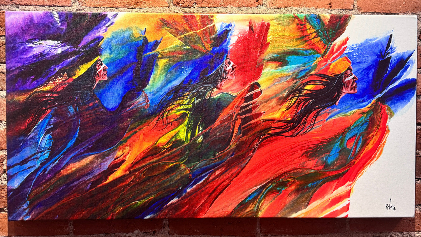 'Rainbow's End' by Rabbit Studios - Giclee