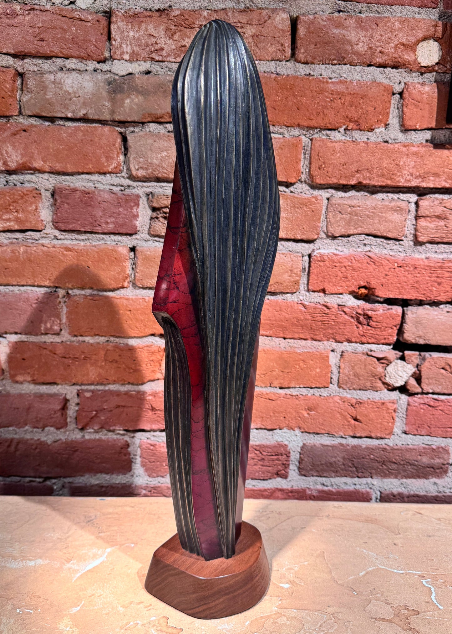 Voice of the Clay Spirit By Cliff Fragua, Jemez Pueblo, Native American Sculptor