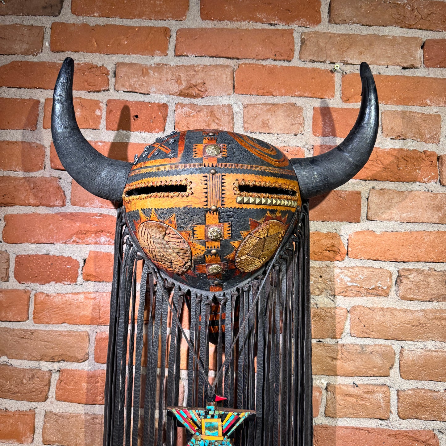 Buffalo Mask by Robert Rivera