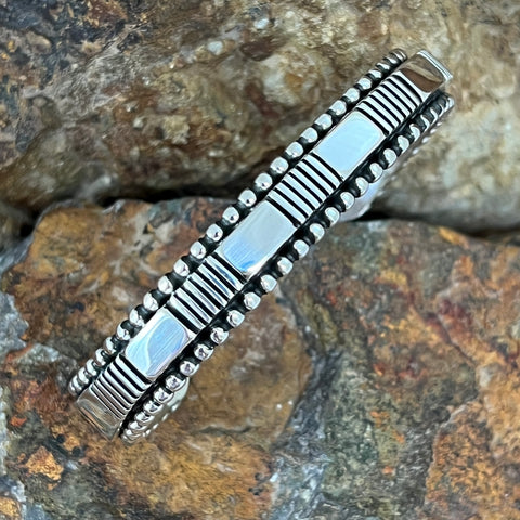 Sterling Silver Cuff Bracelet by Jonathan Nez