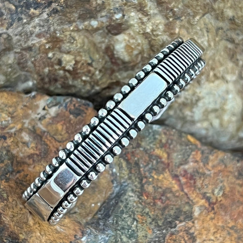 Sterling Silver Cuff Bracelet by Jonathan Nez