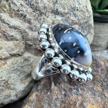 Palm Wood Ring by Artie Yellowhorse