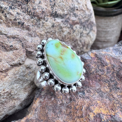 Palomino Sterling Silver Ring by Artie Yellowhorse