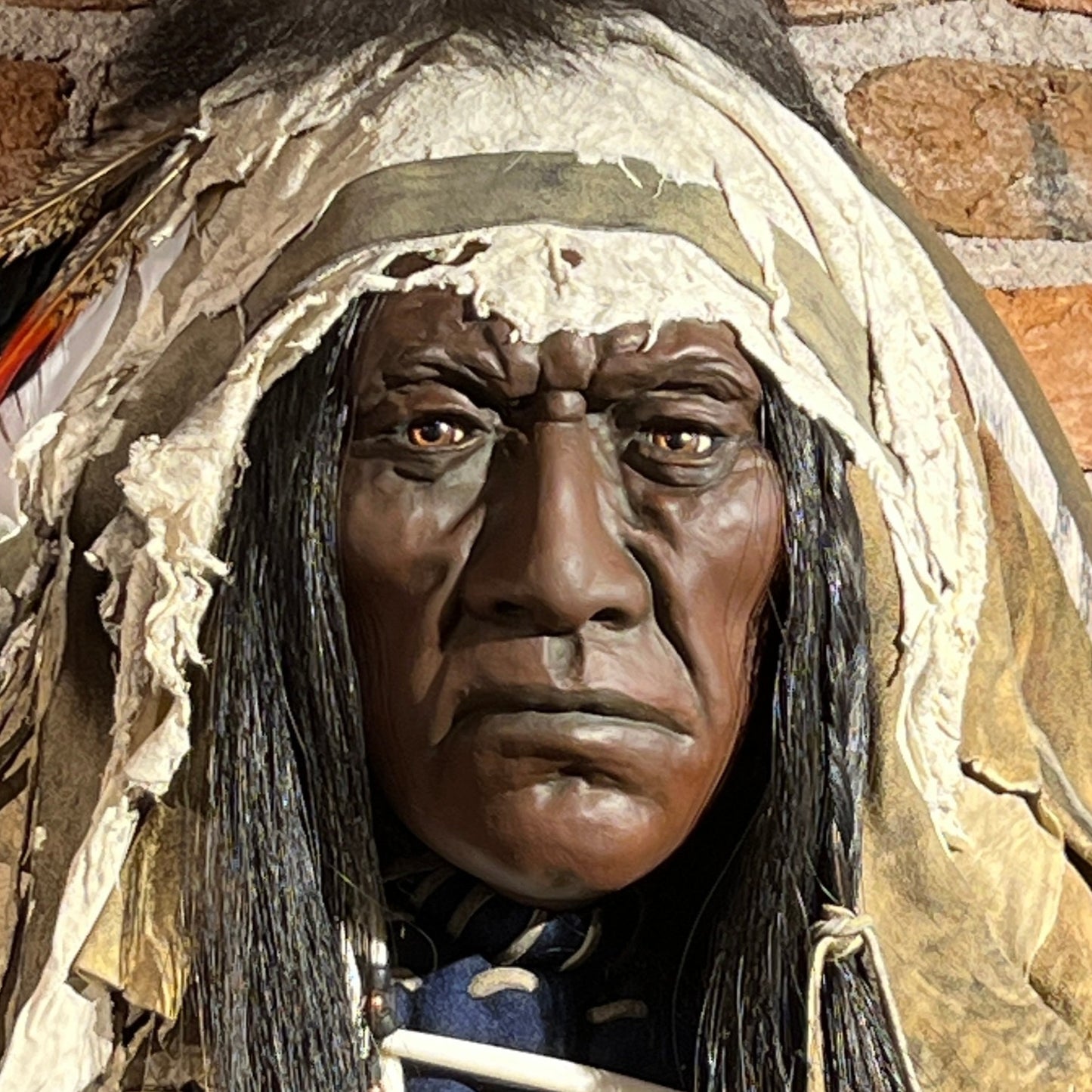 Red Wolf Native American Style Spirit Mask by Cindy Jo Popejoy