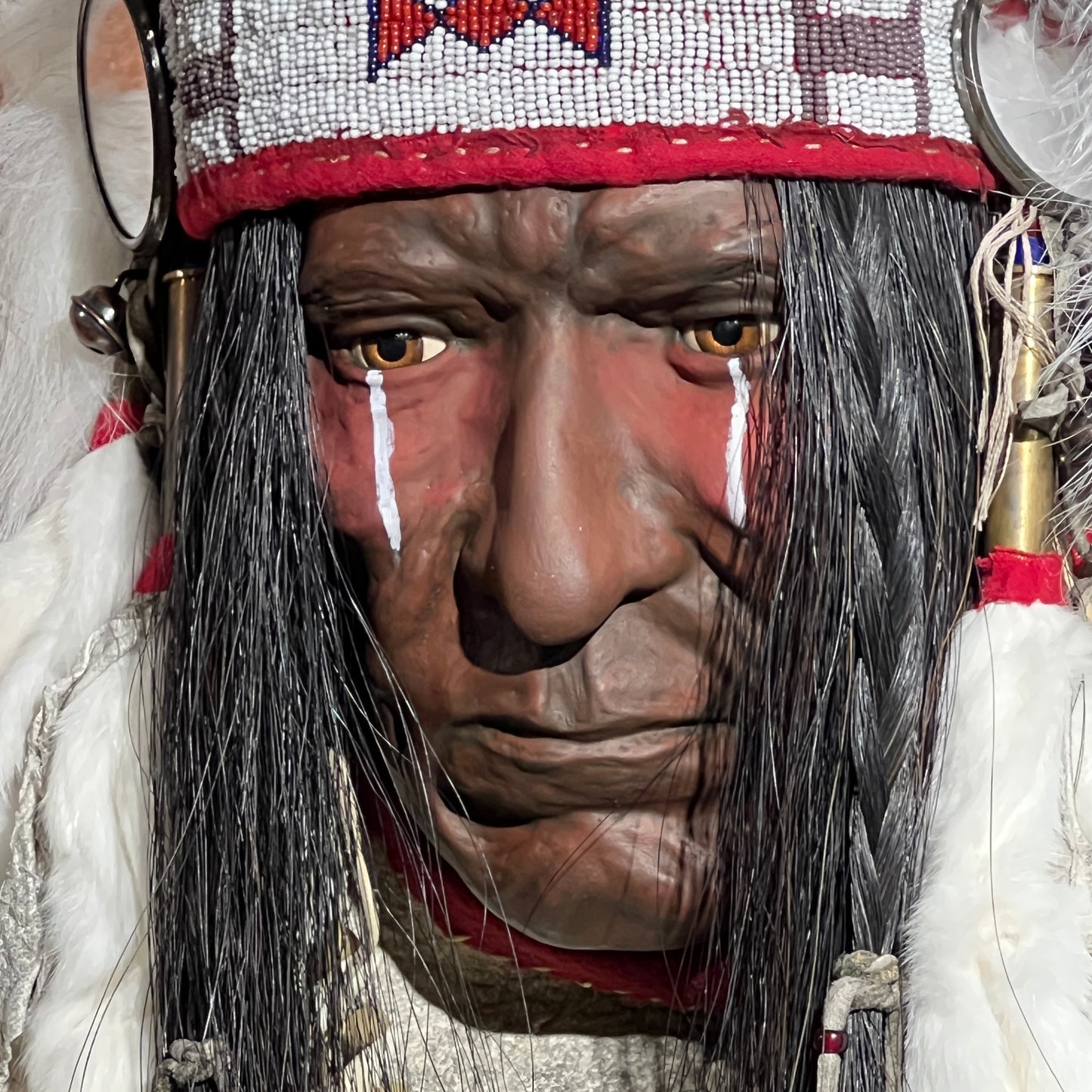 Pahokatawa Native American Style Spirit Mask by Cindy Jo Popejoy