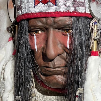 Pahokatawa Native American Style Spirit Mask by Cindy Jo Popejoy