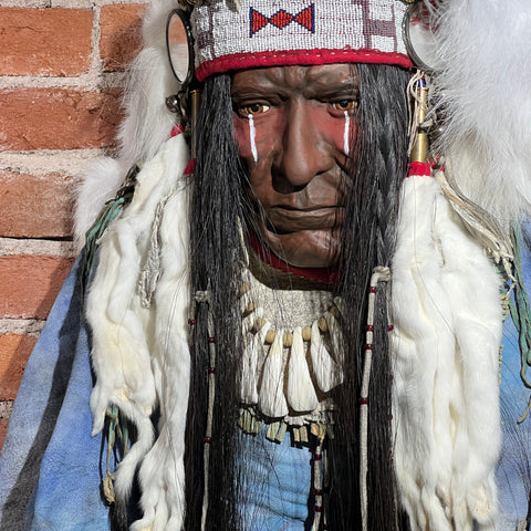 Pahokatawa Native American Style Spirit Mask by Cindy Jo Popejoy
