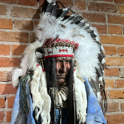 Pahokatawa Native American Style Spirit Mask by Cindy Jo Popejoy