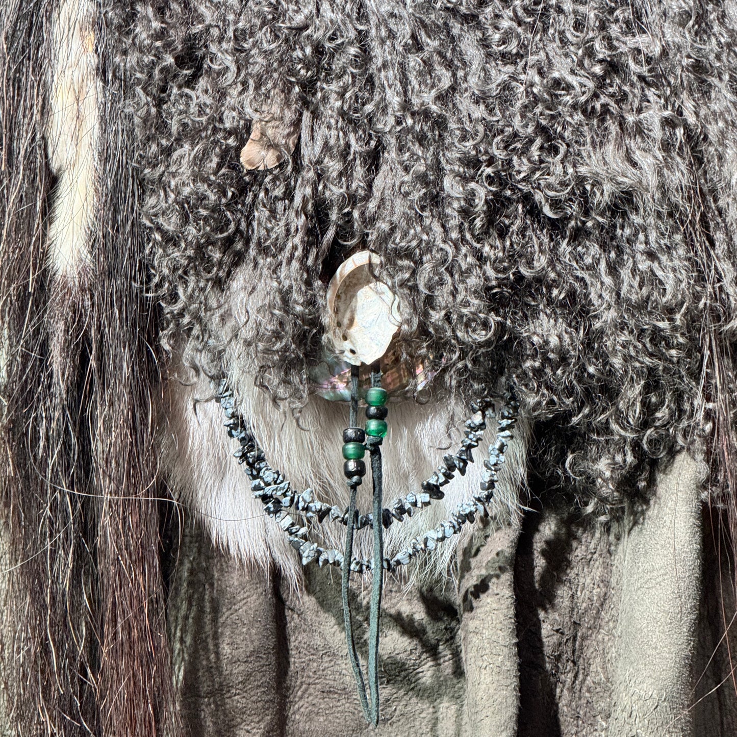 The Medicine Man II Native American Style Spirit Mask by Cindy Jo Popejoy - Estate