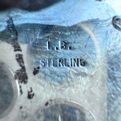 Vintage Crow Springs Turquoise Bolo Tie - Estate