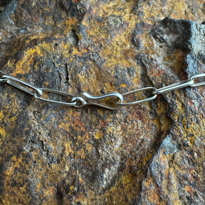 Kingman Turquoise Lariat by Mildred Parkhurst