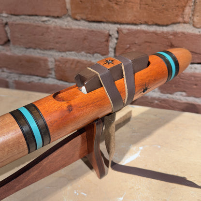 Native Sunrise - Key of E Spanish Cedar Flute by Ron Stutz