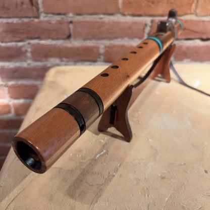 Native Sunrise - Key of A Spanish Cedar Flute by Ron Stutz