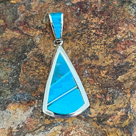 is from the Arizona Blue Collection, features Kingman Turquoise.