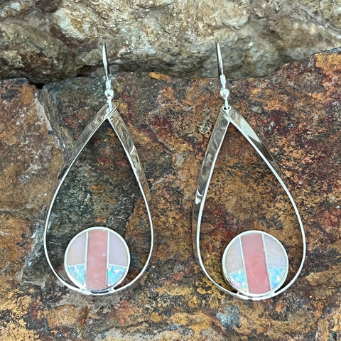 are now part of the Make Me Blush Collection, features Rhondonite, Pink Peruvian Opal and White Lab Opal.
