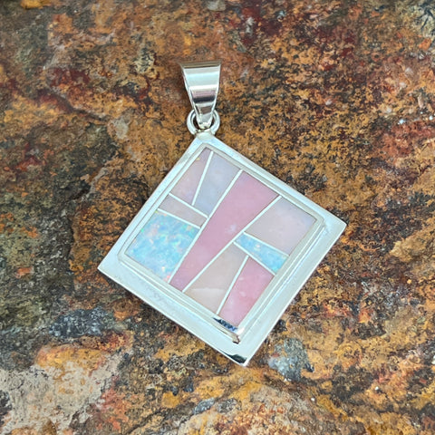 are now part of the Make Me Blush Collection, features Rhondonite, Pink Peruvian Opal and White Lab Opal.