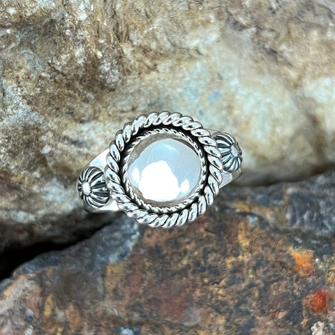 Sterling Silver Ring by Artie Yelowhorse Size 6.5