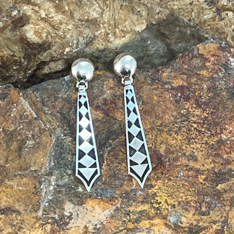 David Rosales Silver Country Sterling Silver Earrings