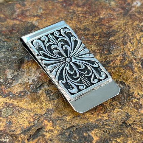 David Rosales Silver Country Sterling Silver Money Clip