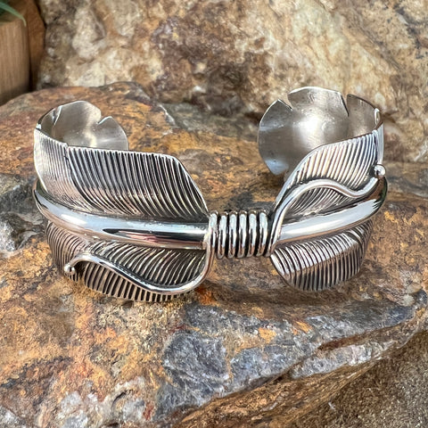 Navajo Indian Jewelry Silver Bangle（Southwestern Native