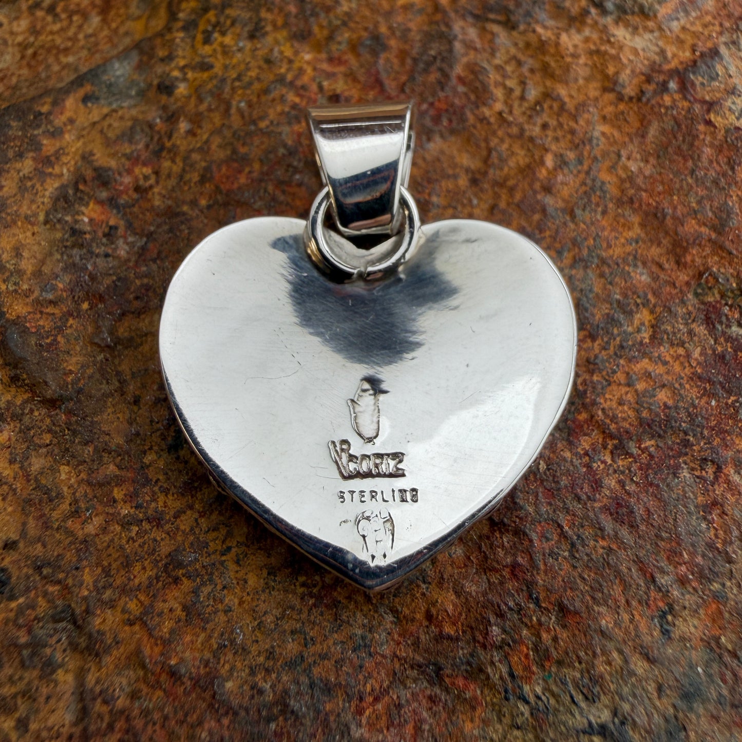 Million Drops Heart Shaped Pendant by Ray Coriz
