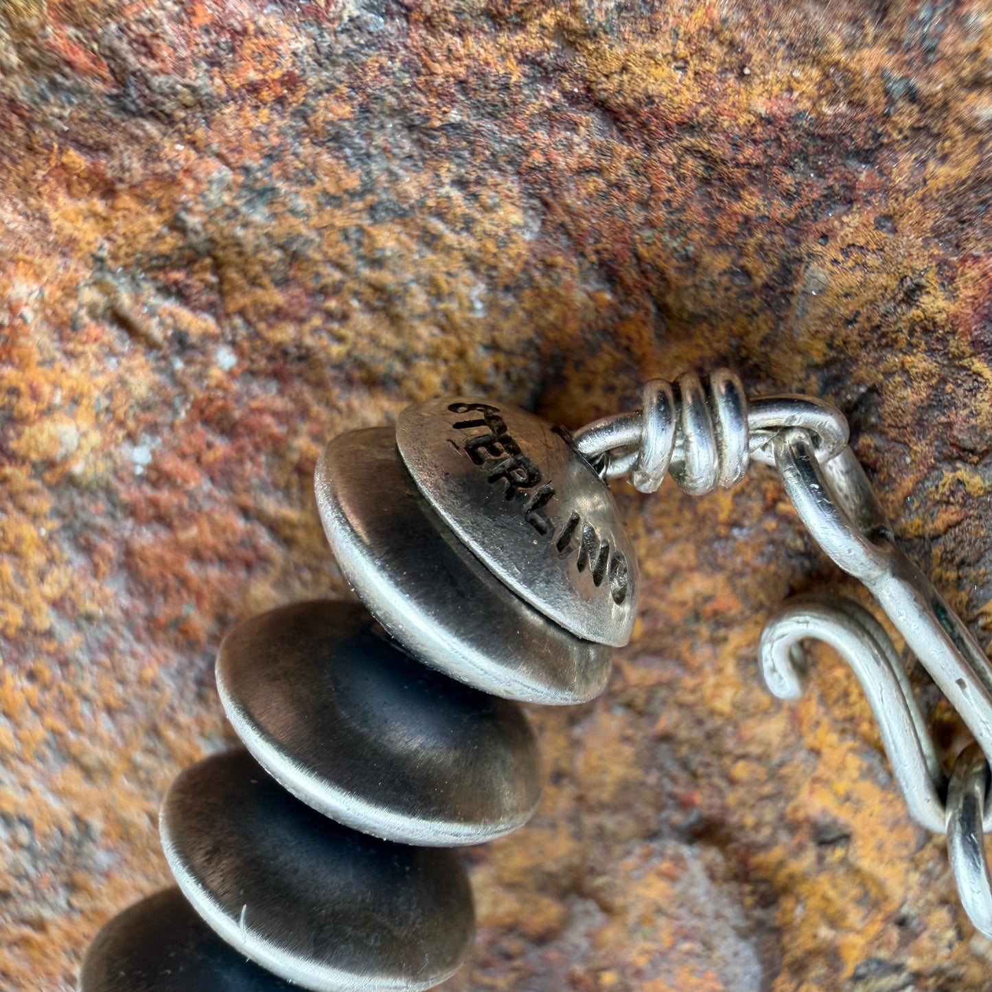 "Sterling" Stamping on a bead