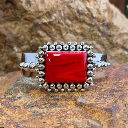 Rosarita Statement Cuff Bracelet by Artie Yellowhorse